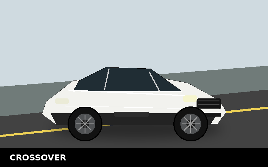 Unbranded white crossover